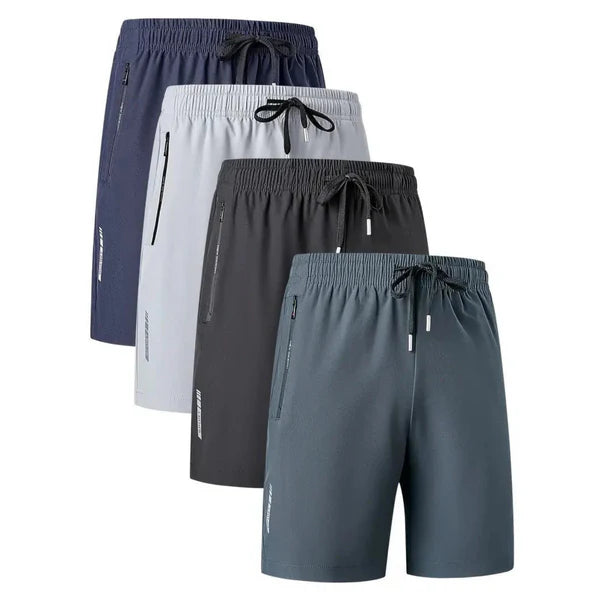 Pack of 3 Men's Stretchable Cotton Shorts for summers ☀️(₹299*/piece)