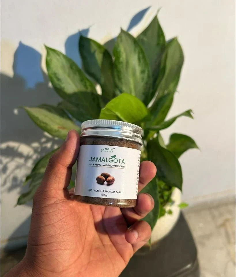 Jamalgota Ayurvedic Hair Growth Cream (Pack of 2)