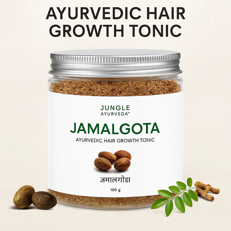 Jamalgota Ayurvedic Hair Growth Cream (Pack of 2)